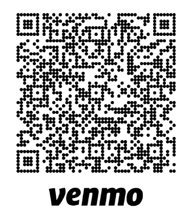 Venmo donation QR code