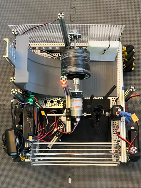Techs Mechs robot during its 2025–26 Decode rookie season